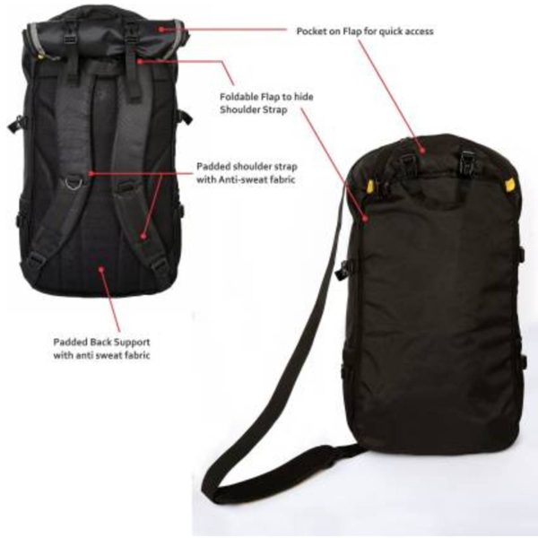 Nivia Climber Rucksack Cum Duffel Duffel Bag - Image 4
