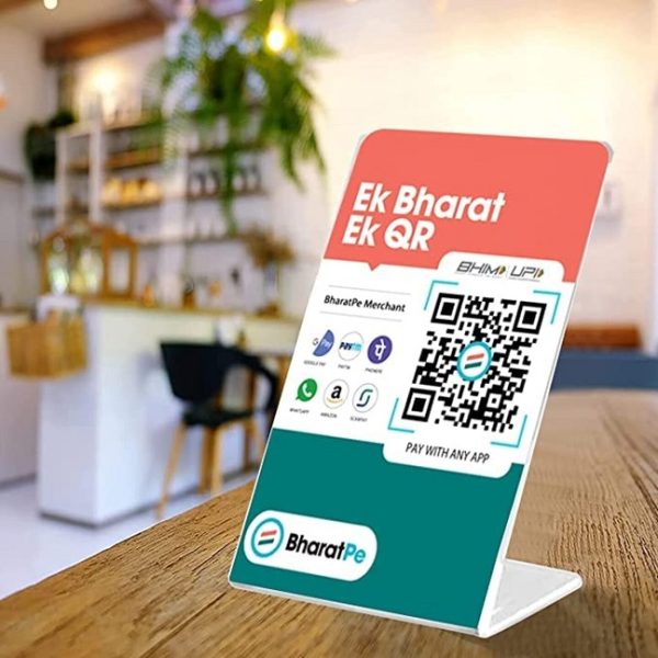 Acrylic QR CODE Display Stand (4x6 inch) - Image 3