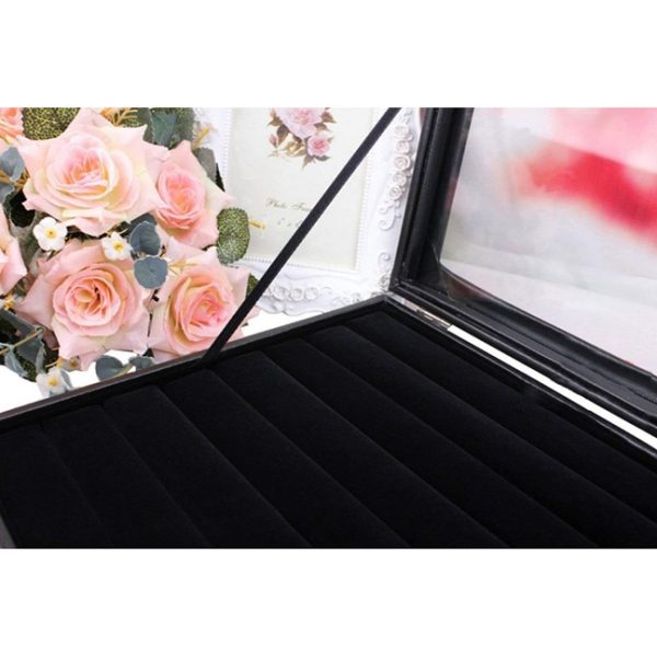 Glass Jewelry Ring Display / Storage Box - Image 4
