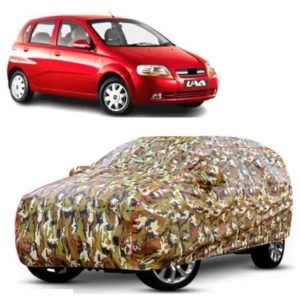 Waterproof Car cover for Chevrolet Aveo UVA - Dust and UV Proof with Mirror Pocket