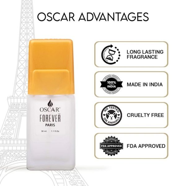Oscar Forever Rose Gold Long Lasting Perfume For Women (30 ml) - Image 4