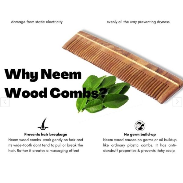Set of 3 Organic Neem Wood Combo - Image 2