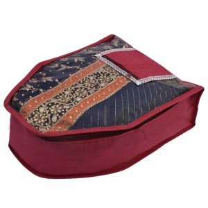 Non Woven Blouse Cover with Front Transparent Window & Attached Pocket