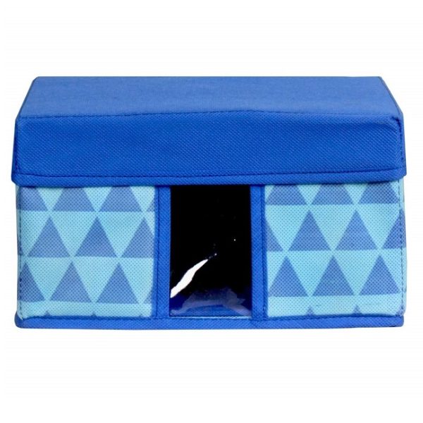 Printed Fabric Hard Rectangular Storage Box