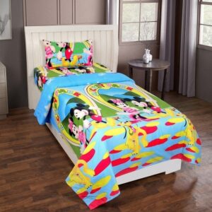Single Kid's Bedsheet with pillow cover