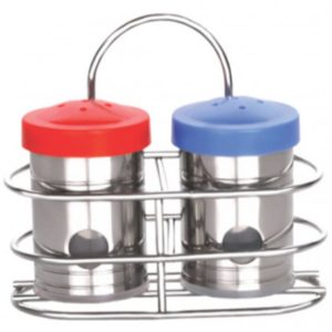 National Salt & Pepper Dispenser with Stand