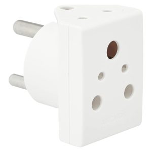 Anchor by Panasonic 16A 3 Pin Multiplug Adapter with Universal Socket