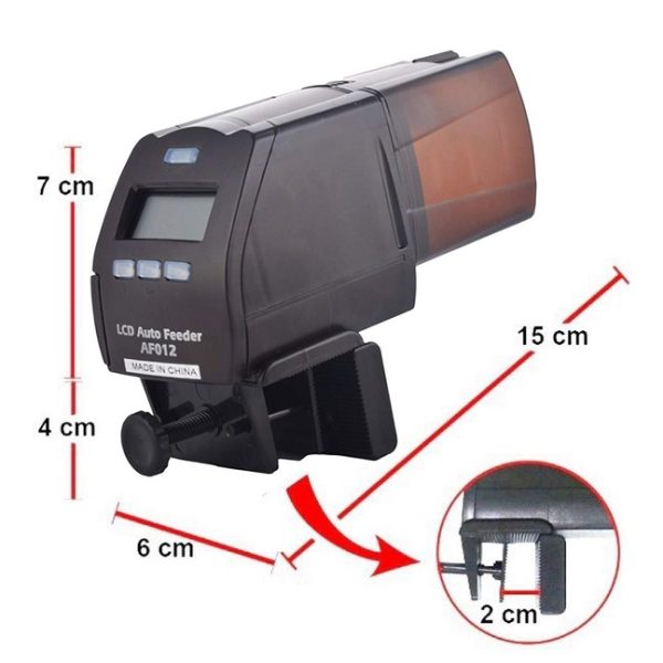 Dophin AF-012 Digital Automatic Fish Food Feeder for Aquarium - Image 4