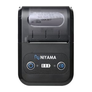 Portable Wireless Bluetooth Thermal Printer with 2600 mAh Rechargeable Battery (2 inches)
