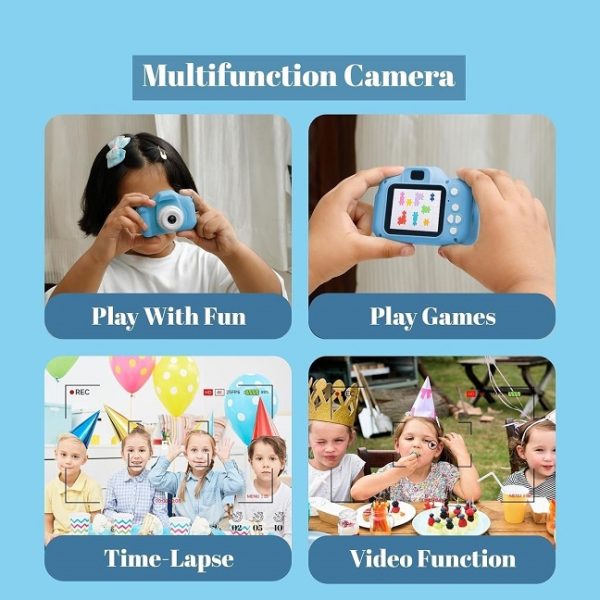 Kids Digital Camera with Photo / Video and Games Function - Image 3