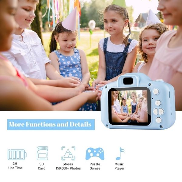 Kids Digital Camera with Photo / Video and Games Function - Image 4