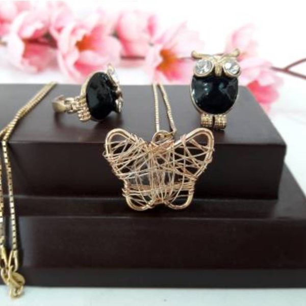 Valentine gift set  (Mug, Rose & Necklace) - Image 3