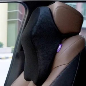 Park+ Orthopedic Ergonomic Contour Headrest Memory Foam Car Pillow / Office Chair Back Support