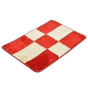 Premium Velvet Striped Anti-Skid Doormat