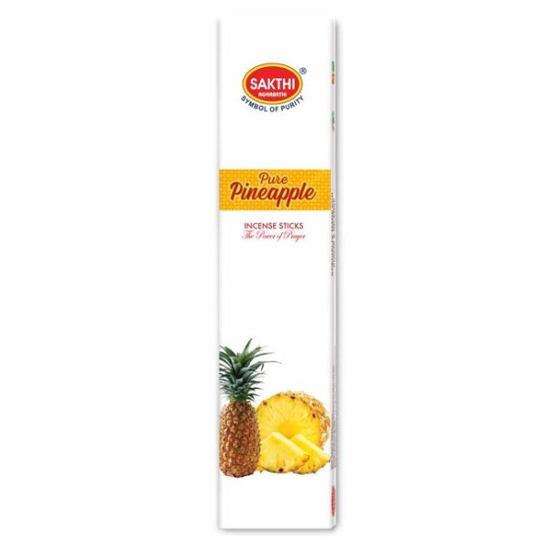 Sakthi Agarbathi Pure Pineapple Incense Sticks (pack of 11) - Image 3