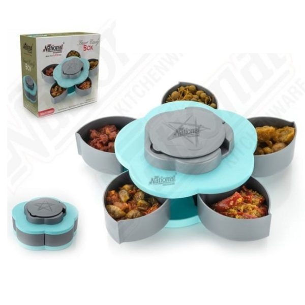 Smart Rotating Dry Fruit / Snacks / Masala Tray