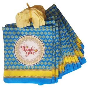 Thank you Gift Bag / Return Gift Bag / Birthday Party Return Gift Bag / Wedding Gift Bag - Blue