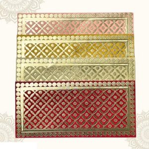 Premum Shagun Envelop with Golden Design (1 piece)