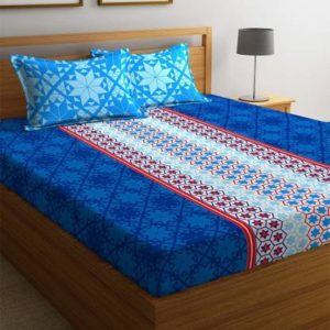Portico 144 TC Cotton Double Bedsheet