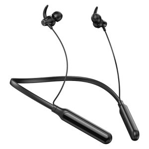 Tunifi Bluetooth Neckband with dual device connectivity (Apollo Black)