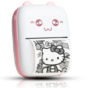 Mini Thermal Printer / Wireless Bluetooth Label Maker & Receipt Printer