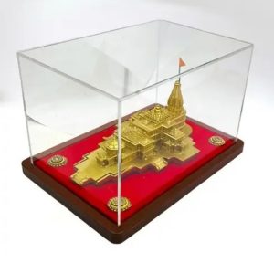 Ram Mandir Ayodhya Model for Home Temple, Home Decor & Gifting