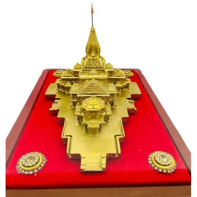 Ram Mandir Ayodhya Model for Home Temple, Home Decor & Gifting - Image 2