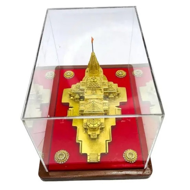 Ram Mandir Ayodhya Model for Home Temple, Home Decor & Gifting - Image 4