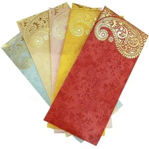 Premium Shagun Envelope / Money Envelope / Wedding Gift Money Cover (1 piece)