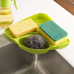 Kitchen Soap Stand for Sink with Tray / Holder Rack