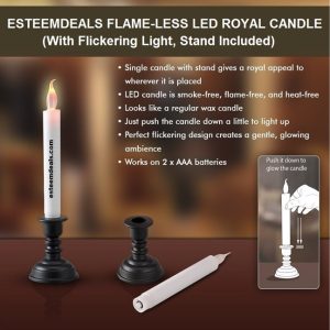 EsteemDeals Special Flameless Led candle