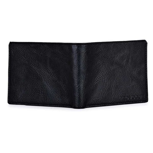 Provogue Men Black Wallet  (6 Card Slots) - Image 3
