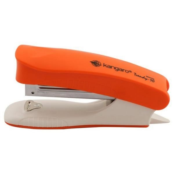 Kangaro Trendy-10/Y2 Orange Stapler with No 10 Staples - Image 3