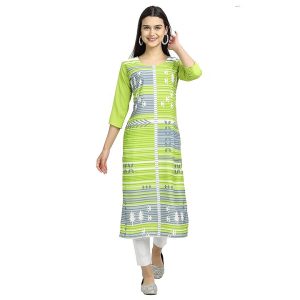 Women's Crepe Straight Kurta