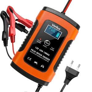 Verilux 5A 12V Fully Automatic Car / Motorcycle Battery Charger / Repairer