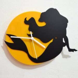 The Little Mermaid Analog Clock