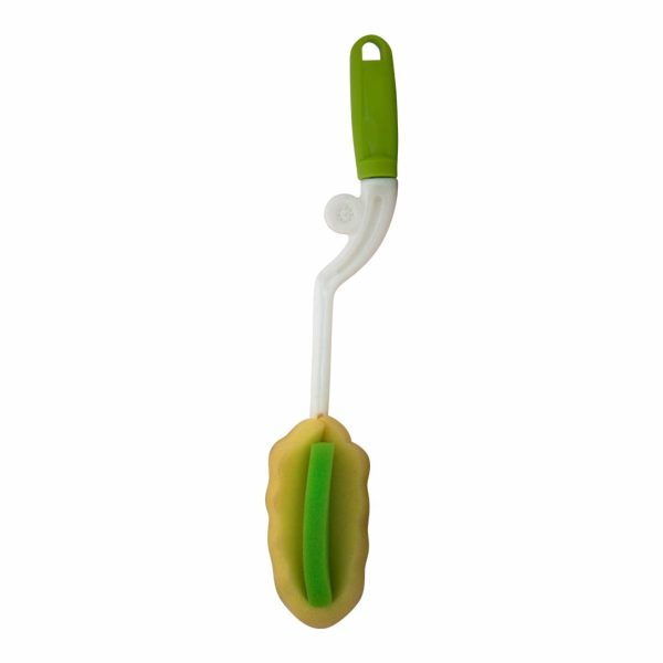 Beebaby 2 in 1 Rotating Bottle Cleaning Sponge Brush - Image 3