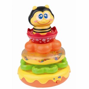 HAP-P-KID Honey Bee Musical Stacking Rings