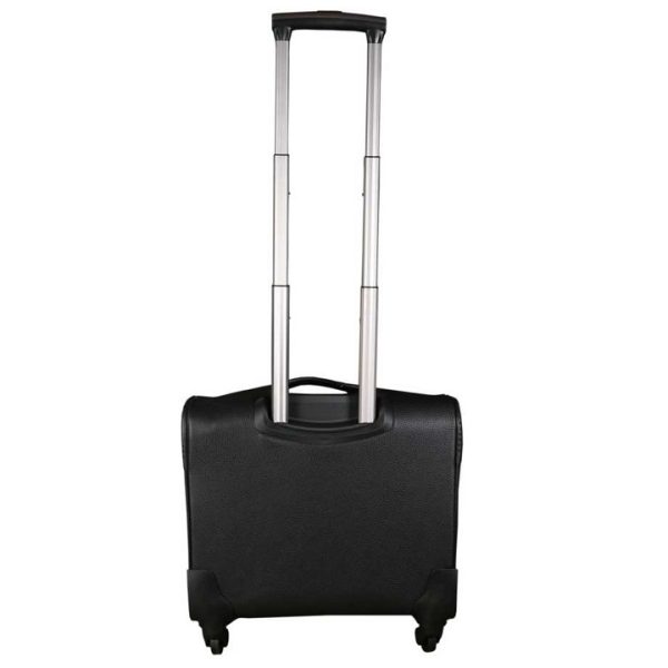Sahara Exclusive 15.6 inch PU leather Laptop Trolley Bag - Image 2