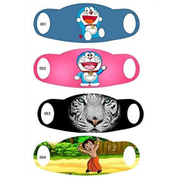 Reuseable Cartoon Character Kids Masks (1 piece) - Image 4