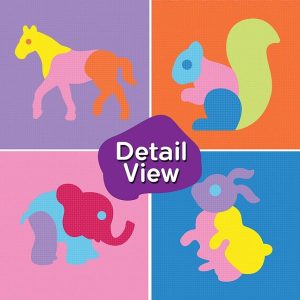 Unimats Pictured Animals Floor Mat for kids