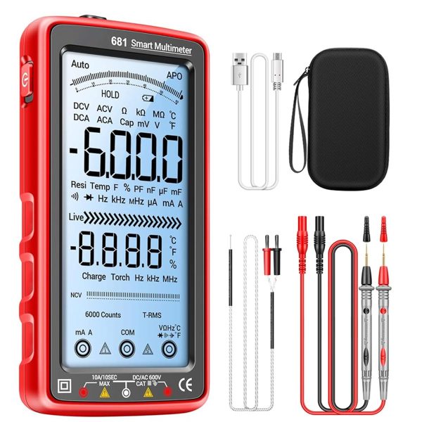 ANENG 681 Smart Automatic Range Rechargeable Multimeter
