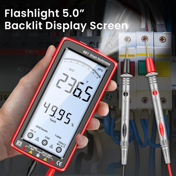 ANENG 681 Smart Automatic Range Rechargeable Multimeter - Image 3