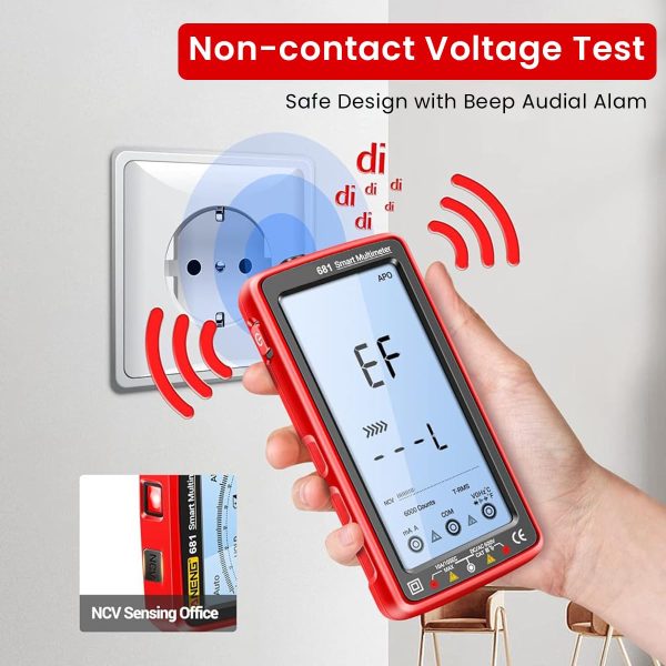 ANENG 681 Smart Automatic Range Rechargeable Multimeter - Image 4
