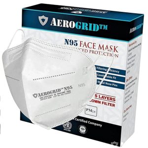 AeroGrid FFP2  5 Layers TuV Certified N95 Mask