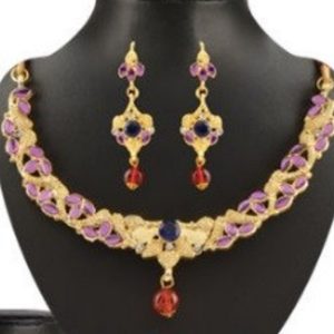 Ethnic Necklace set with earrings
