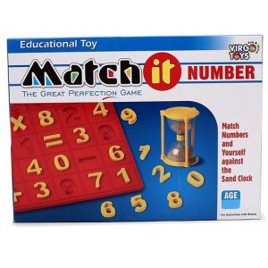 Match It Number Educational Game (Age: 3+)