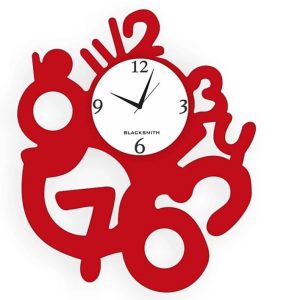 Designer Number Wall Clock