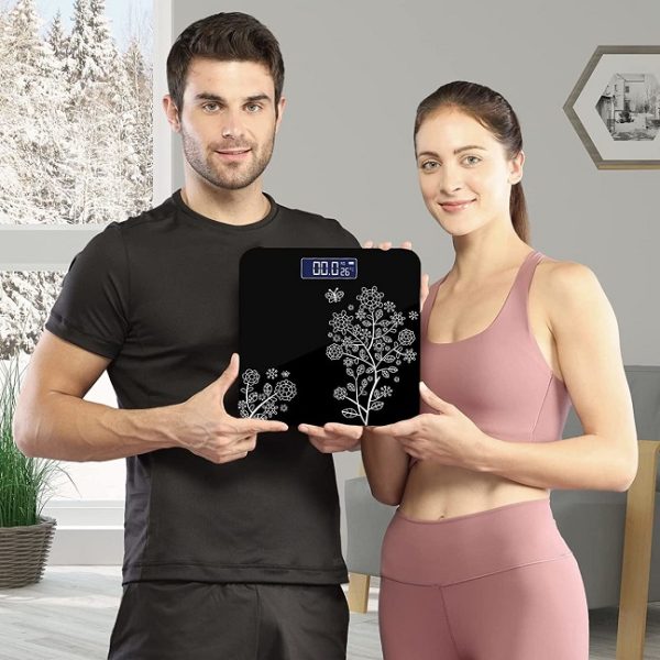BeatXP Floral Digital Bathroom Weighing Scale - Image 4