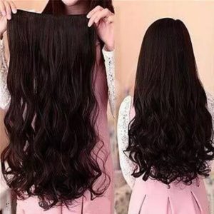 Women's Heat Resistant 24-Inch Long Curly Hair